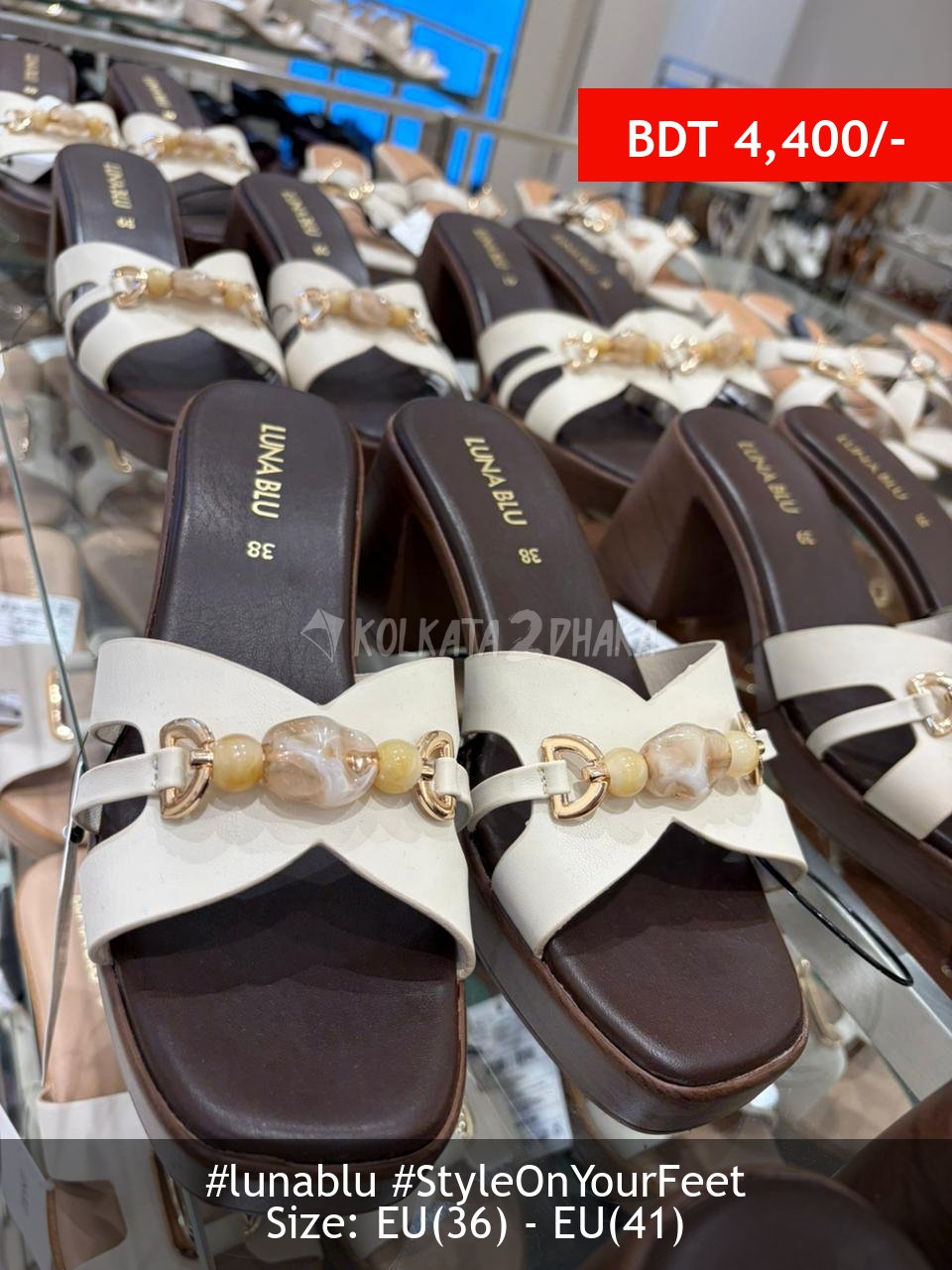 Lunablu Ivory Heel