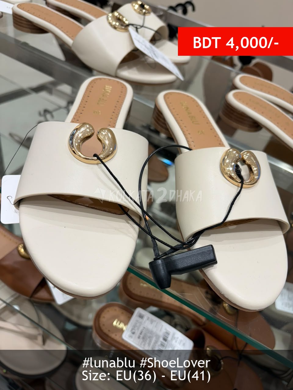 Lunablu Ivory heels