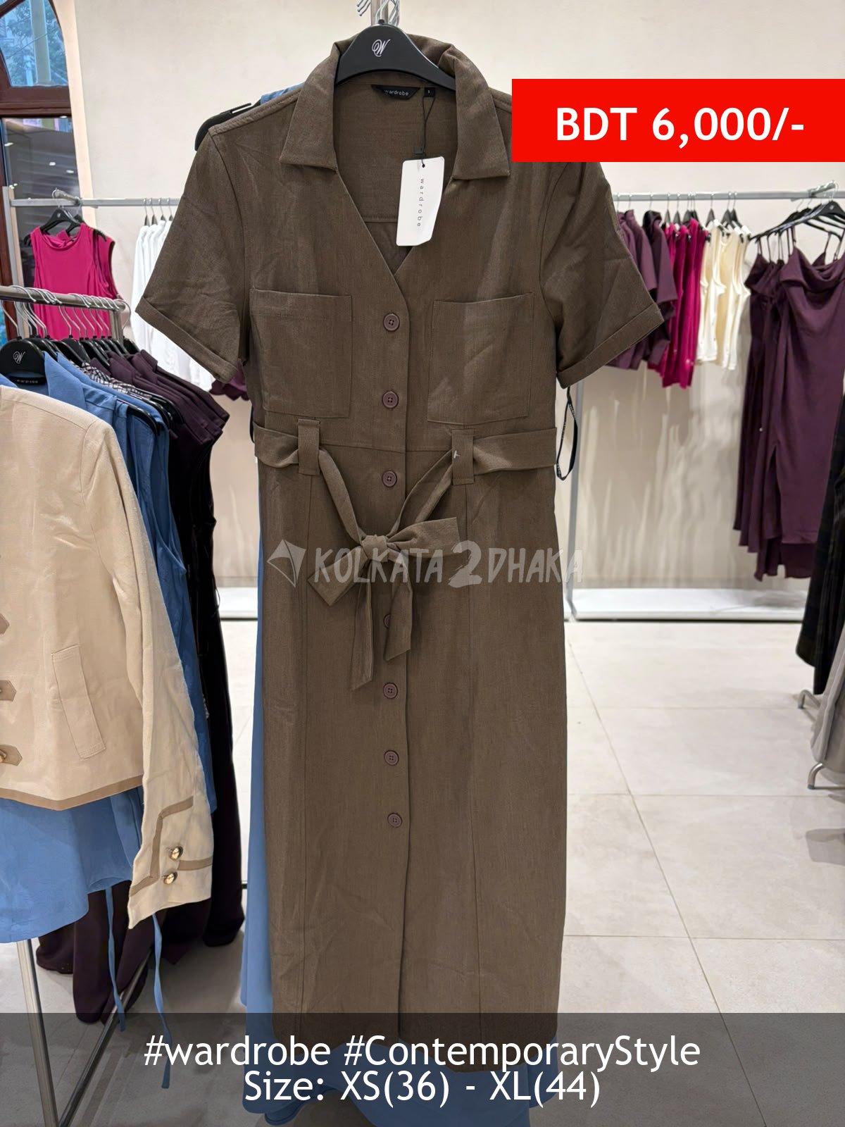 Wardrobe dark dress
