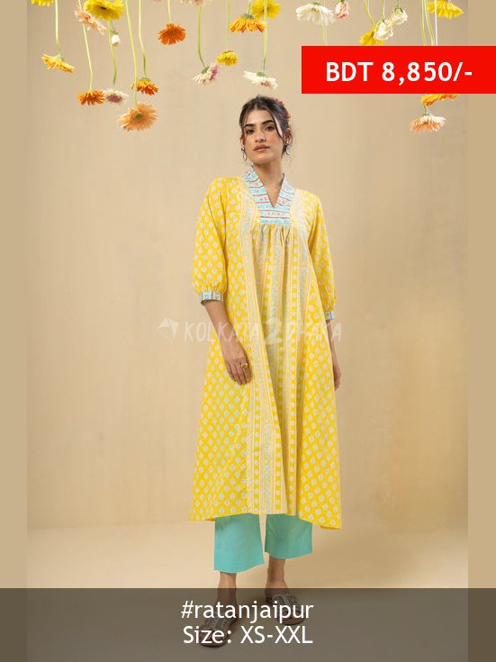 Ratan Jaipur Panelled Flare Kurta