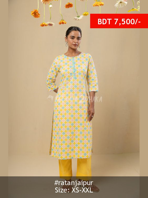 Ratan Jaipur Raagini Cotton Kurta